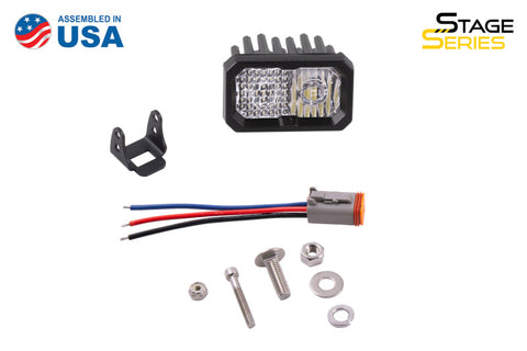 Diode Dynamics Stage Series 2 In LED Pod Sport - White Flood Standard RBL Each - DD6394S