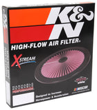 K&N X-Stream Top Round Lid 9 inch Outside Diameter - 66-0901