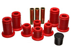 Energy Suspension Frt Control Arm Bushing Set - Red - 4.3168R