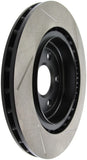 StopTech Power Slot 06-10 Chevrolet Corvette Rear Right Slotted Rotor - 126.62103SR