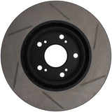 StopTech Power Slot Slotted 06-08 Honda Civic Si Front Right Rotor - 126.40057SR
