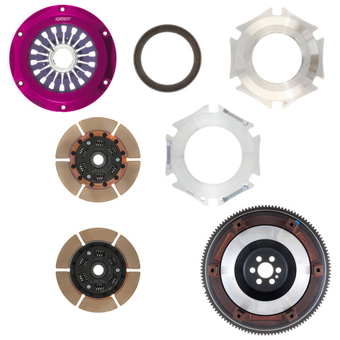 Exedy 1999-2002 Nissan Skyline GTR L6 Hyper Twin Cerametallic Clutch Sprung Center Disc Pull Type - NM052SD
