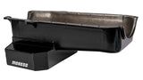 Moroso 86-Up Chevrolet Small Block (w/1 Pc Rear Main Seal) Wet Sump 7qt 7.5in Steel Oil Pan - Black - 21320