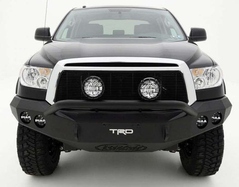 Road Armor 07-13 Toyota Tundra Stealth Front Winch Bumper w/Pre-Runner Guard - Tex Blk - 99034B