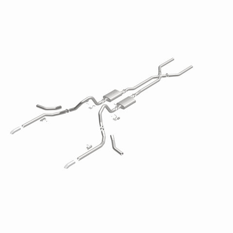 MagnaFlow 65-68 Chevy Impala All V8 Multiple Exit Options Crossmember-Back Perf Exhaust - 15165