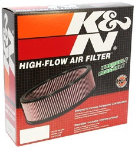 K&N Replacement Air Filter GM CARS AND TRUCKS,V6,V8,1969-92 - E-1450