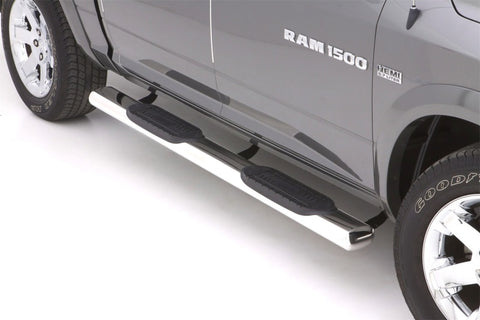 Lund 10-17 Dodge Ram 2500 Crew Cab 6in. Oval Straight SS Nerf Bars - Polished - 24385007