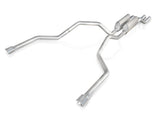 Stainless Works 2004-08 F150 5.4L Exhaust 2-1/2in Chambered Mufflers Under Bumper Exit - 08F150TDUB