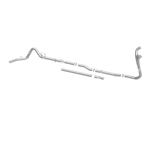 MagnaFlow Sys T/B 99-03 Ford F-250/F-350 Super Duty 7.3L Diesel 4in Single Passenger Side Rear Exit - 17878
