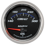 Autometer Cobalt 66.7mm 140-300 Degree F Electric Oil Temperature Gauge - 7948