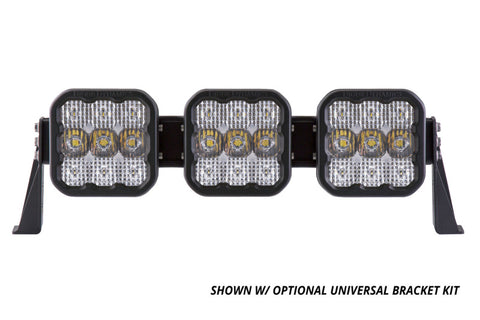 Diode Dynamics SS5 Pro Universal CrossLink 3-Pod Lightbar - Yellow Combo - DD7239