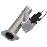 QTP 09-18 Ram 1500 3in 304SS Aggressor Cutout Mid Pipe - 520009