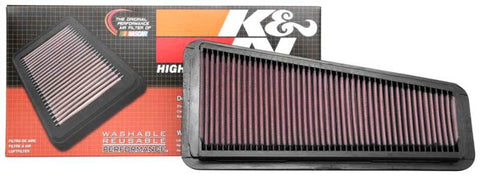 K&N 05-10 Toyota Tacoma/Tundra / 02-09 4Runner / 07-09 FJ Cruiser Drop In Air Filter - 33-2281