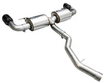 AWE 19-23 BMW 330i / 21-23 BMW 430i Base G2X Touring Axle Back Exhaust - Diamond Black - 3015-33429