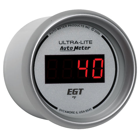 Autometer Ultra-Lite 52MM 0-2000 Degree Digital Pyrometer - 6545