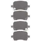 DFC 04-12 Saturn Sky Front 4000 Hybridynamic Brake Pads - 4000-1028-00