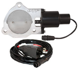 QTP 3.5in Bolt-On QTEC Electric Cutout Valve - Single - QTEC35