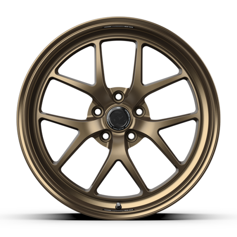 fifteen52 Sector RSR 19x9.5 5x114.3 38mm ET 73.1mm Center Bore Matte Bronze w/ Gloss Lip - RSSBL-99554+38