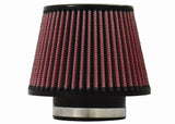 Injen High Performance Air Filter - 3.50 Black Filter 6 Base / 5 Tall / 5 Top - X-1015-BR