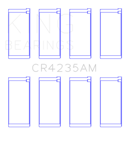 King Hyundai 2.0L G4GC (Size STD) Rod Bearing Set - CR4235AM
