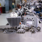S&S Cycle 00-21 Sportster Models 1200cc to 1250cc Hooligan Kit - Silver - 910-0702