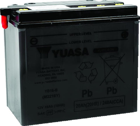Yuasa YB16-B Yumicron 12-Volt Battery - YUAM2216YTWN