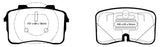 EBC 90-92 Audi V8 3.6 (UFO Rotors) Yellowstuff Front Brake Pads - DP4883R