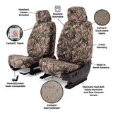 Covercraft 2026 Jeep Wrangler 2-Door (MT) Carhartt Camo SeatSaver Custom Front Row Seat Covers - SSC2645CAMB