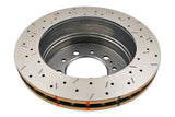 DBA 98-05 Lexus LX 470 / 98+ Toyota Landcruiser 100 Series Rear Drilled & Slotted 4000 Series Rotor - DBA4789XS