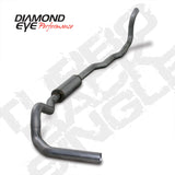 Diamond Eye KIT 4in Turbo Back Single SS DDG4X4 89-93 Dodge 5.9L Cummins 2500/3500 - K4211S