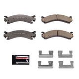 Power Stop 01-06 Chevrolet Silverado 3500 Rear Z36 Truck & Tow Brake Pads w/Hardware - Z36-909