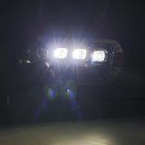 AlphaRex 12-15 Toyota Tacoma NOVA LED Proj Headlights Plank Style Black w/Activ Light/Seq Signal/DRL - 880753