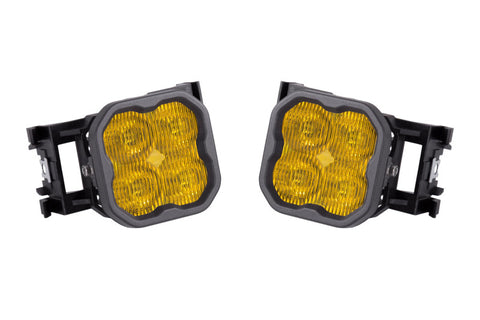 Diode Dynamics SS3 Pro Type X Kit ABL - Yellow SAE Fog - DD7134