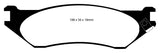EBC 04-06 Dodge Durango 3.7 Greenstuff Front Brake Pads - DP61638