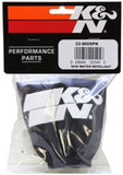 K&N Precharger Air Filter Wrap - Black - Round Straight - 72-73 Ducati 750 / 73-78 Honda XR75 - 22-8009PK