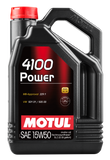 Motul 5L Engine Oil 4100 POWER 15W50 - VW 505 00 501 01 - MB 229.1 - 100273