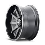 ION Type 143 20x9 / 8x165.1 BP / 0mm Offset / 125.2mm Hub Matte Black Wheel - 143-2981MB