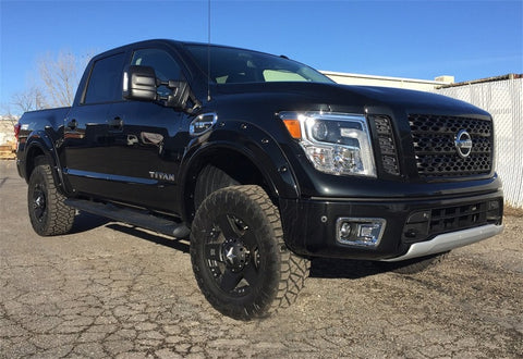 Tuff Country 17-23 Nissan Titan 4x4 (Non XD model) 4in Uni-Ball Lift Kit (SX8000 Shocks) - 54055KN