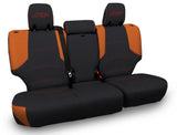 PRP 11-24 Toyota 4Runner Rear Bench Cover - 5-seat model - Black/Orange - B067-05