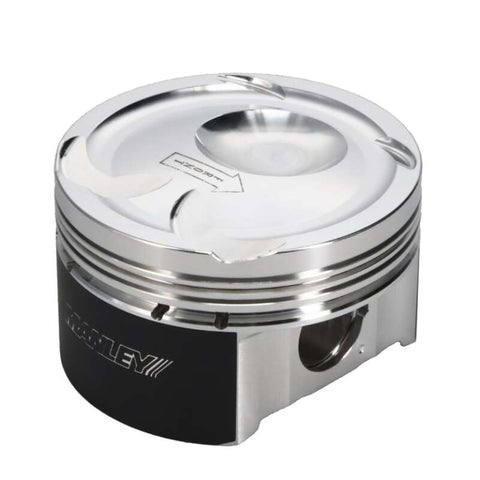 Manley Ford 2.3L EcoBoost 87.5mm STD Size Bore 9.5:1 Dish Extreme Duty Piston Set - 637000CE-4