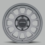 Method MR703 16x8 0mm Offset 6x5.5 106.25mm CB Gloss Titanium Wheel - MR70368060800