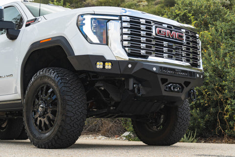 DV8 Offroad 24-26 GMC Sierra 2500/3500 Spec Series Front Bumper w/ Winch - FBGC2-02