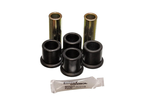 Energy Suspension 82-96 Ford F100/F150 2WD Black Rear Frame Shackle Bushing Set - 4.2133G