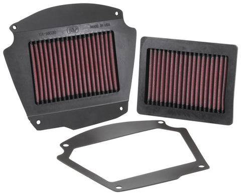 K&N 02-09 Yamaha XV1700 Road Star Warrior 1670 / 07-09 Midnight Warrior 1700 Replacement Air Filter - YA-1602