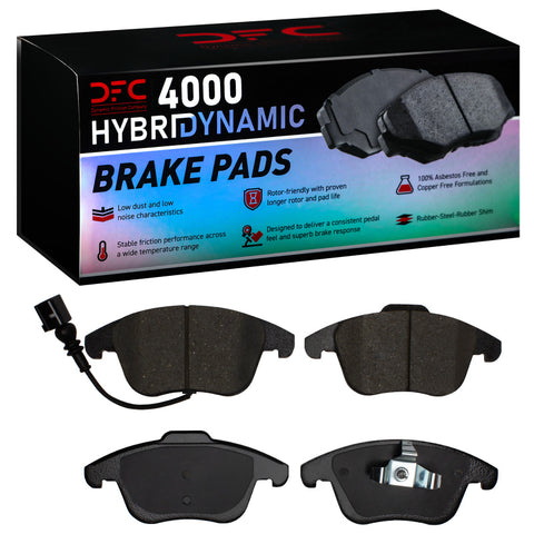 DFC 09-24 Volkswagen Tiguan Limited Front 4000 Hybridynamic Brake Pads - 4000-1375-00