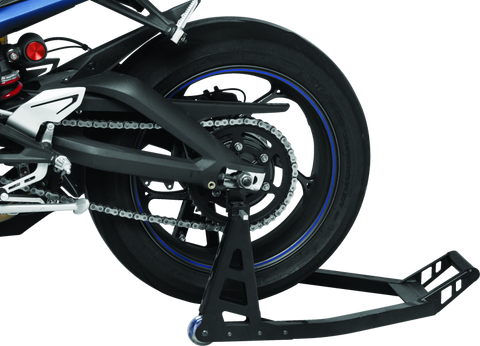 BikeMaster Universal Aluminum Stand - Rear - Black - 152421