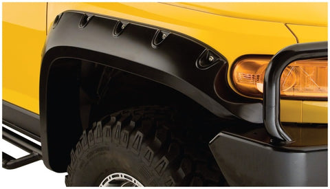 Bushwacker 07-14 Toyota FJ Cruiser Pocket Style Flares 2pc - Black - 31063-02