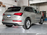AWE Tuning Audi 8R Q5 3.2L Non-Resonated Exhaust System (Downpipe-Back) - Diamond Black Tips - 3020-33022