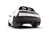 Rally Armor 25-26 Hyundai Ioniq 5 N Black Mud Flap w/Red Logo - MF117-UR-BLK-RD