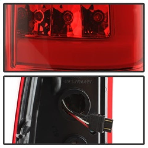 xTune Chevy Silverado 1500/2500/3500 99-02 / Version 3 Tail Lights Red Clear ALT-ON-CS99V3-LBLED-RC - 9038792